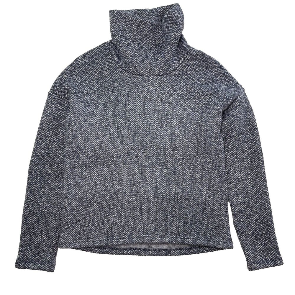 Columbia Sweater Women's Blue Cowl Turtle Neck Outdoor Winter Apres Ski S